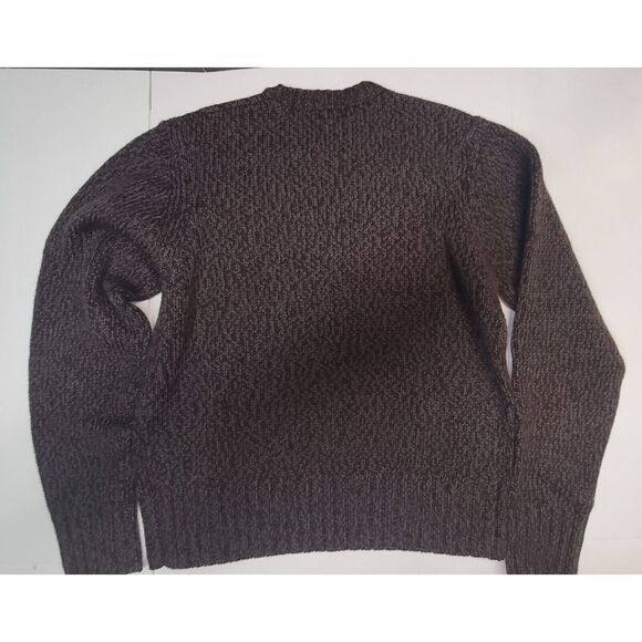 Club Monaco Sweater Women's Large Brown Heather ‎ Knit Pullover - Picture 6 of 7